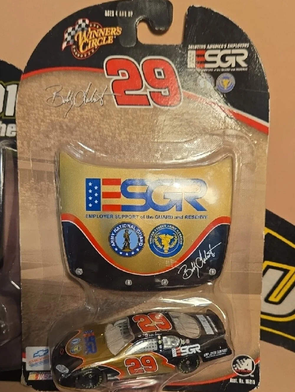 2006 & 2007 Winners Circle Hood Series Nascar Die-Cast Toy Cars